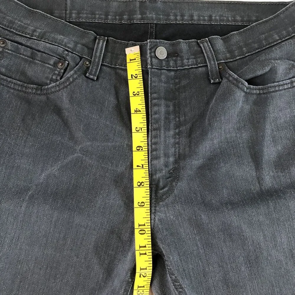 Levi's 541 Men’s Athletic Taper Charcoal Gray Jeans W36 L30 (Meas 28 Inseam)